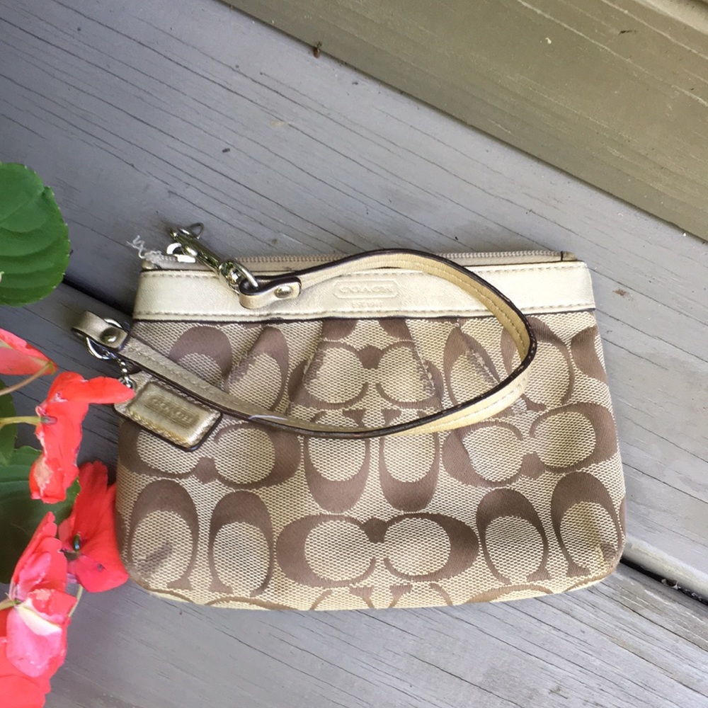 Coach wristlet